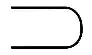 Bullnose edge profile example